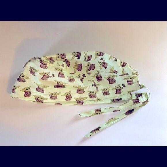 Accessories - 🥳Buy 2 for 15$ Baby Yoda pixie style surgical scrub hat